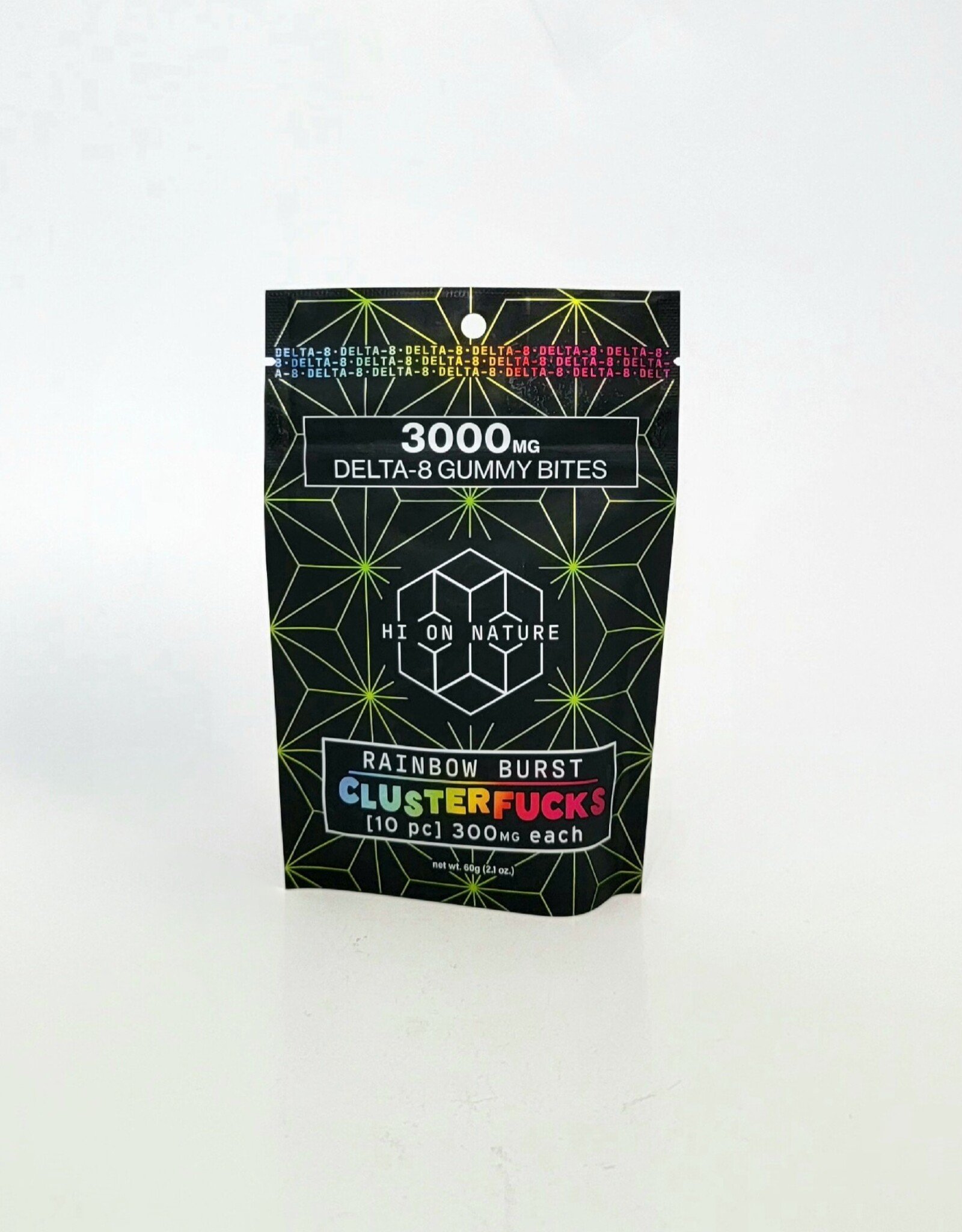 Hi On Nature Hi on nature 3000mg DELTA 8 GUMMY BITES | 300mg each