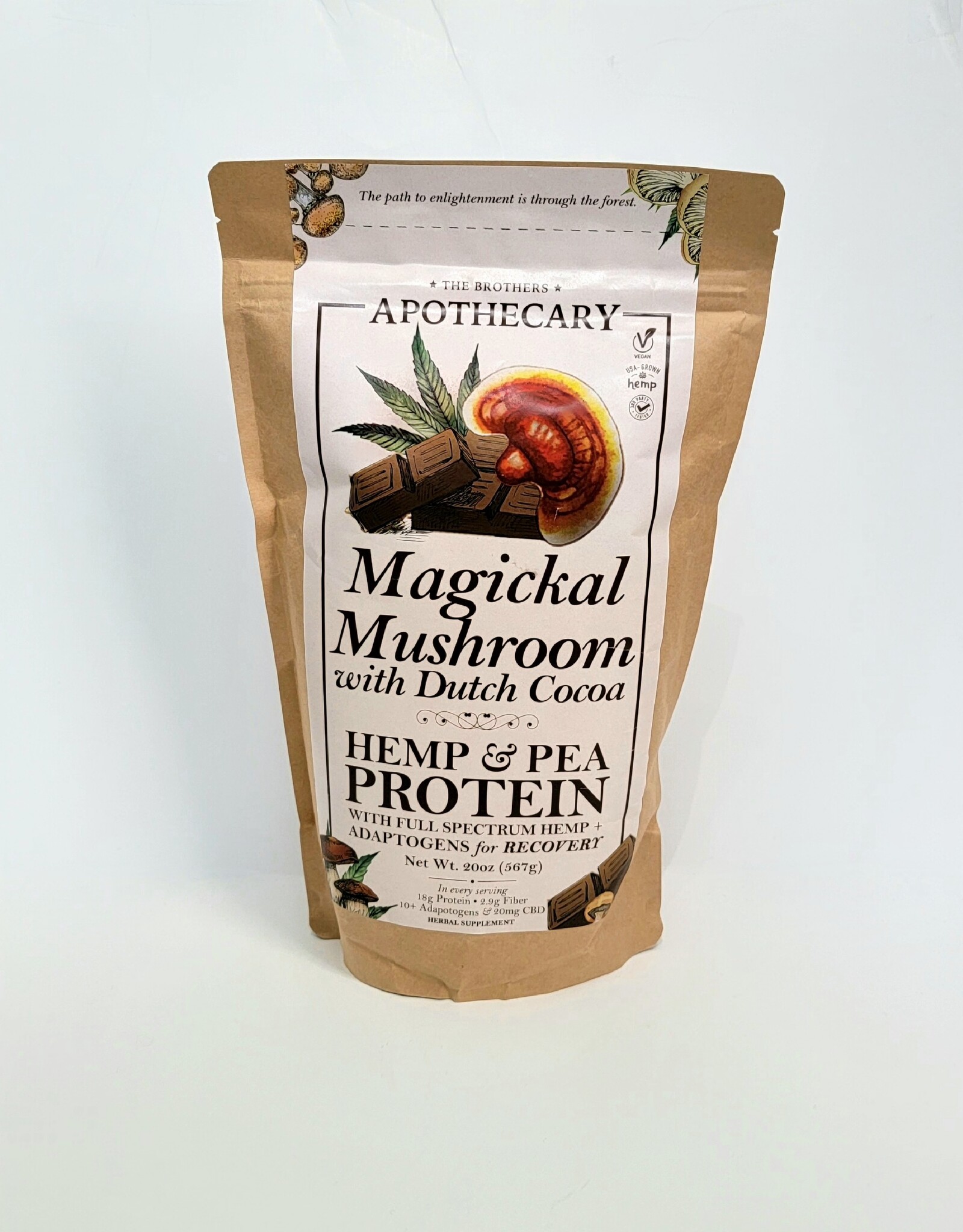 The Brothers Apothecary Magickal Mushroom | CBD Protein Powder