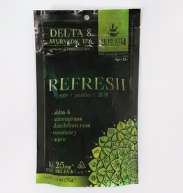 Hemp & Tea Company Delta 8 Ayurvedic Tea Bags - Refresh| 12 Bags