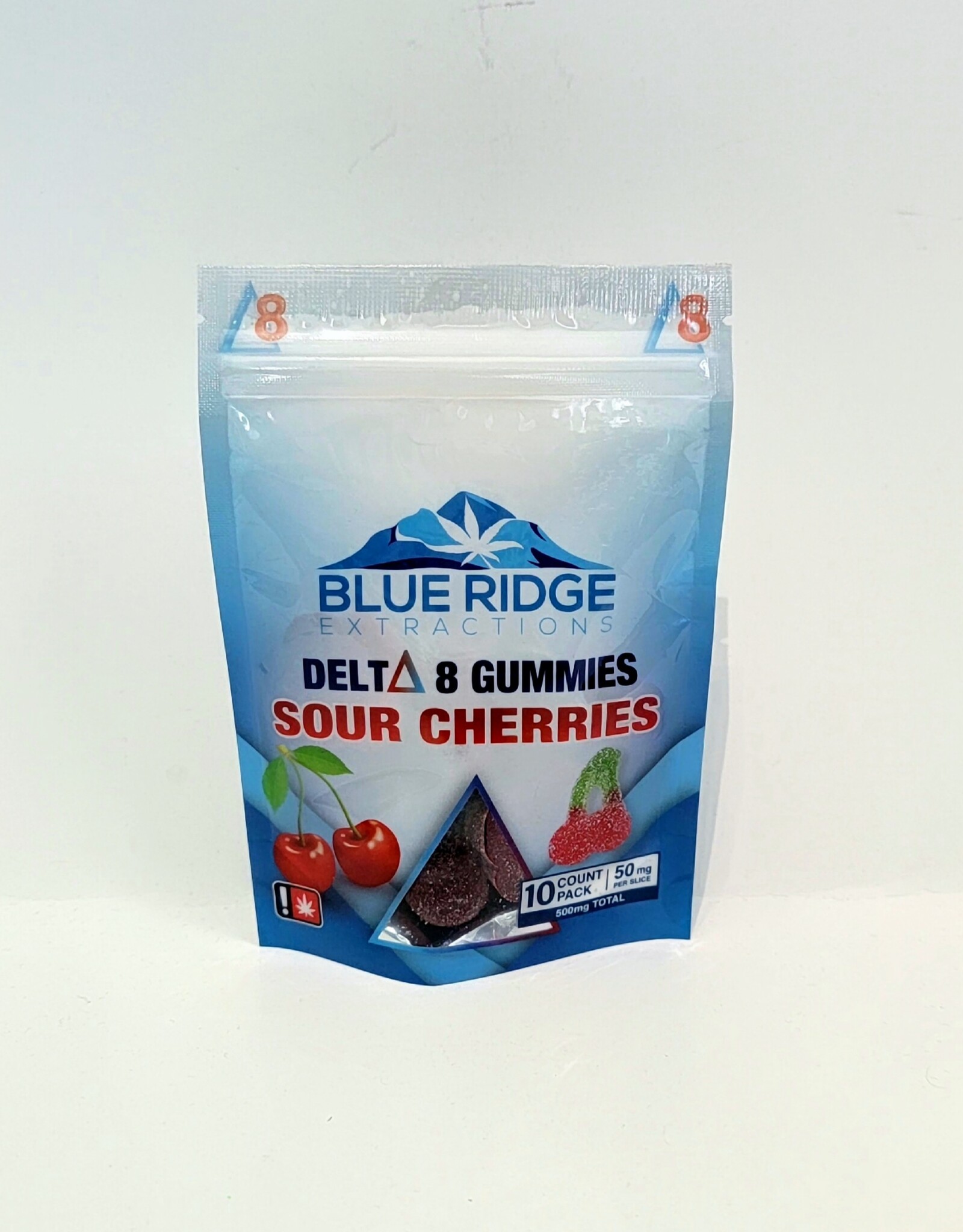 Blue Ridge Blue Ridge Delta 8 Sour Cherry 500mg gummies | 50mg each