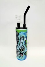 Carrie Criswell Trippy Smoking Bong Art 20oz Water Pipe