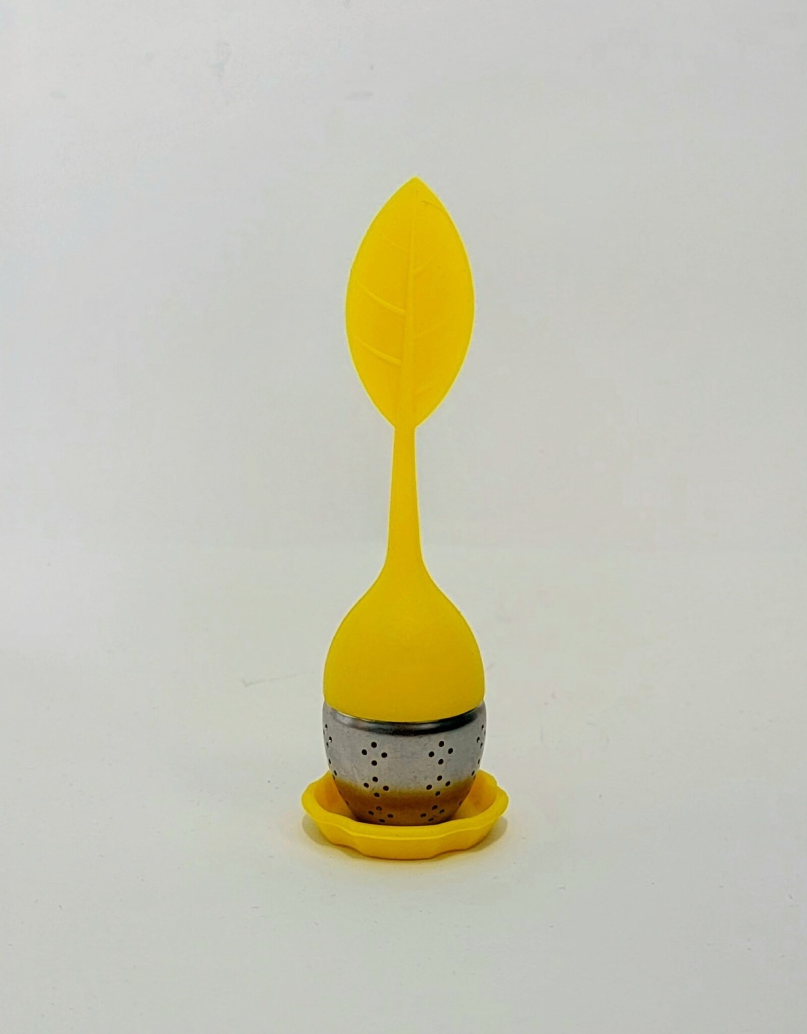 CBD Infused Tea Silicon Tea Infuser Yellow