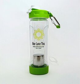 CBD Infused Tea Tea Infuser Bottle BPA Free Plastic – 24 oz