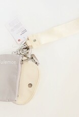 Cream and grey wallet