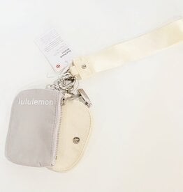 Cream and grey wallet