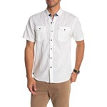 Thread &. Cloth Men’s Thread & Cloth white Button up short sleeve shirt S