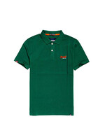 SuperDry Superdry Men's Mercerised Lite City Polo Shirt, Ivy,