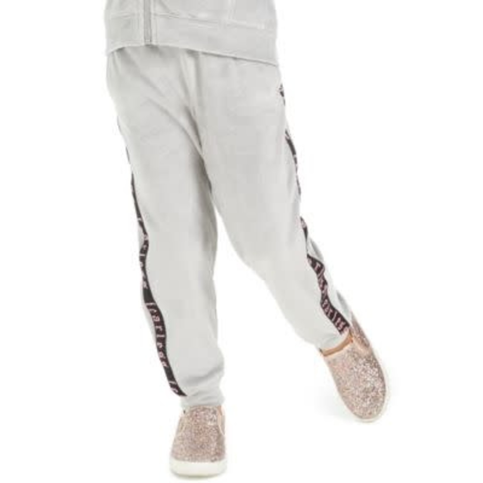 Ideology Ideology Girls Grey Velour 