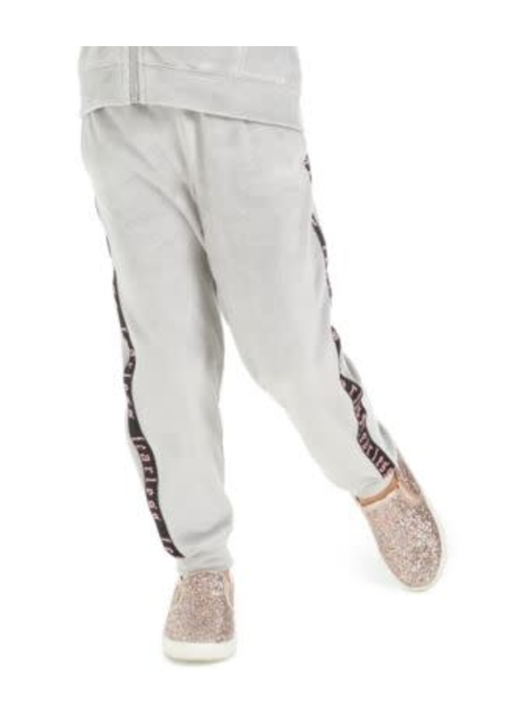 Ideology Ideology Girls Grey Velour Joggers