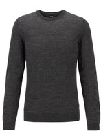 Hugo Boss Hugo Boss Grey Merino Wool Slim Fit Sweater