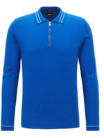 Hugo Boss Hugo Boss Cotton 1/4 Zip Collar Shirt