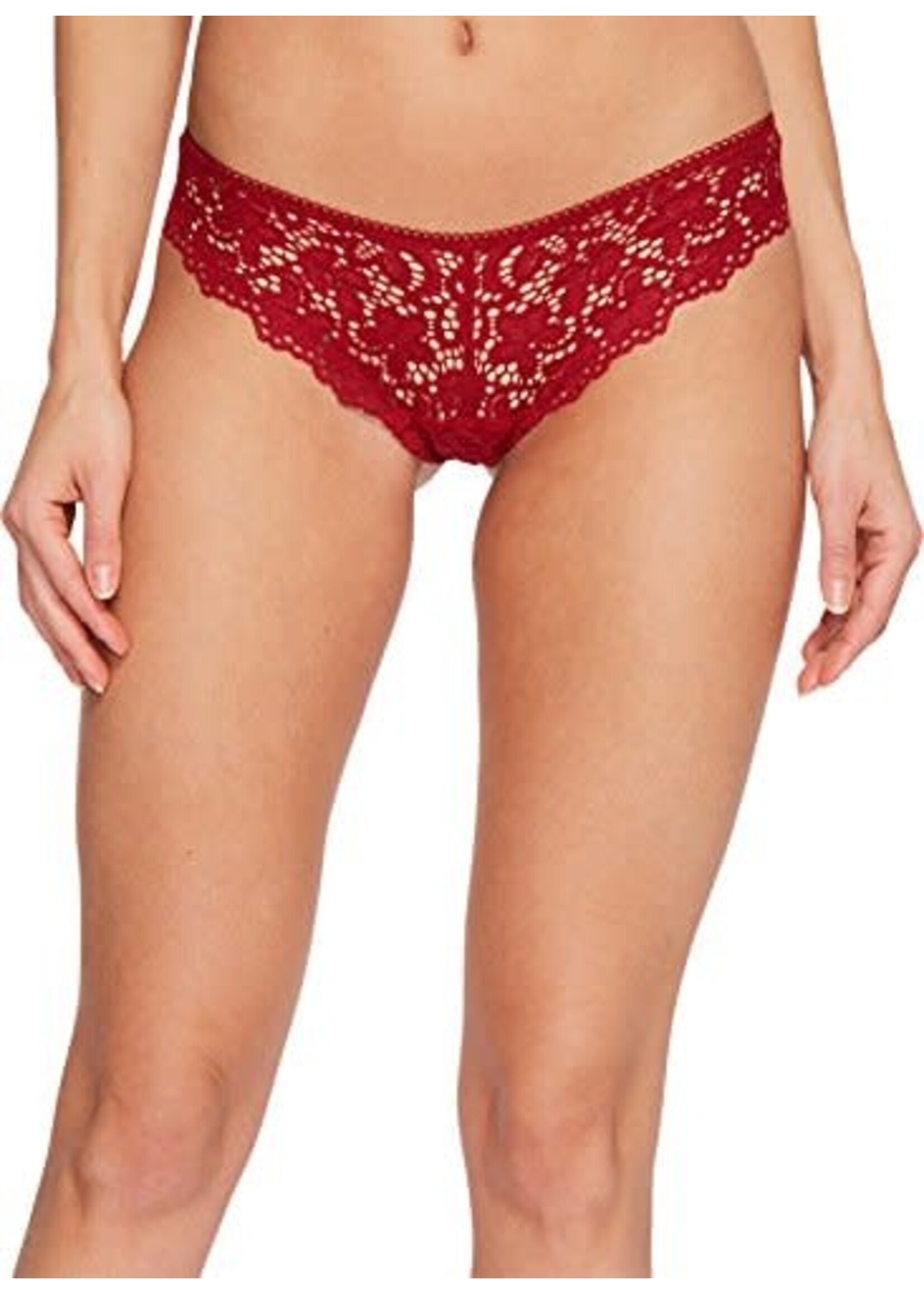 DKNY DKNY Red Lace Thong, M