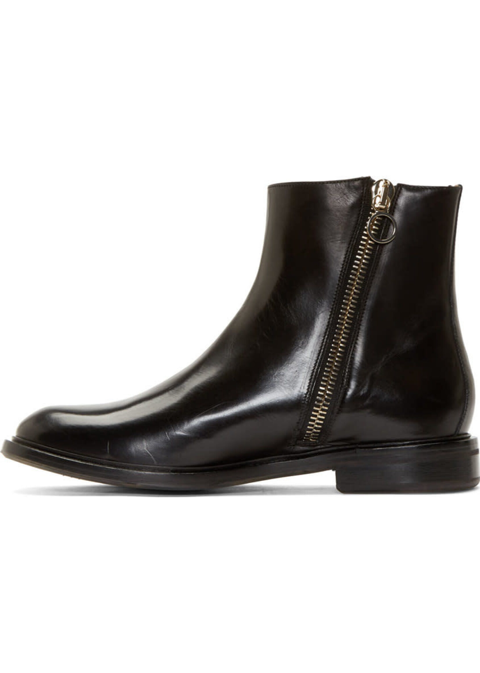 Paul Smith Calf Leather Zip-up Boots, 12M