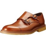 To Boot New York To Boot New York Cognac Leather Double-Monk, 11M