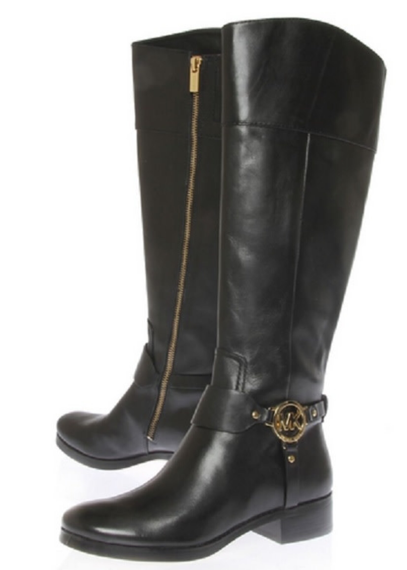 Michael Kors Michael Kors Black Leather Boots, 5