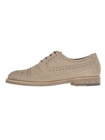 Fratelli Rossetti Taupe Leater Lace-up Shoes, 13