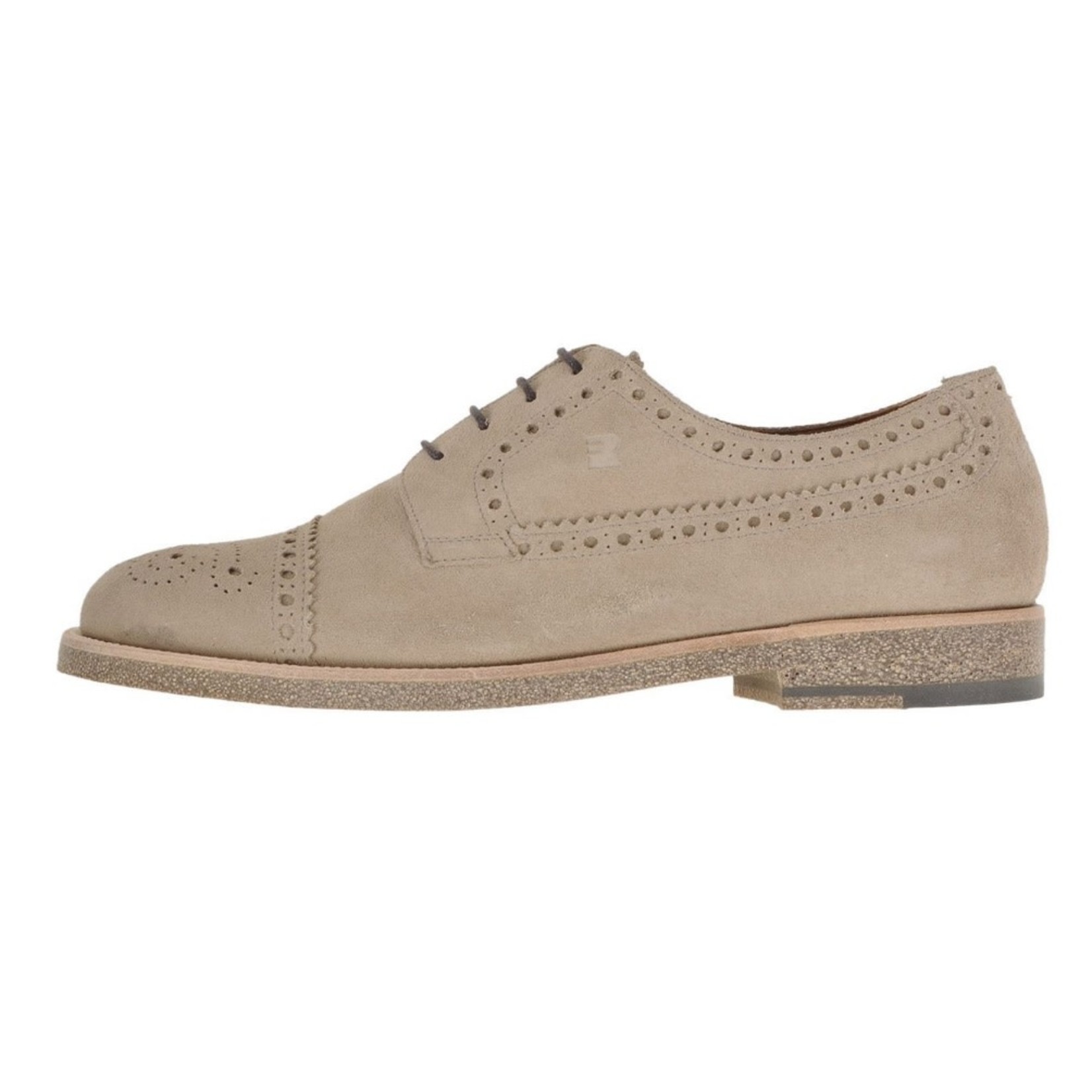 Fratelli Rossetti Taupe Leater Laec-up Shoes