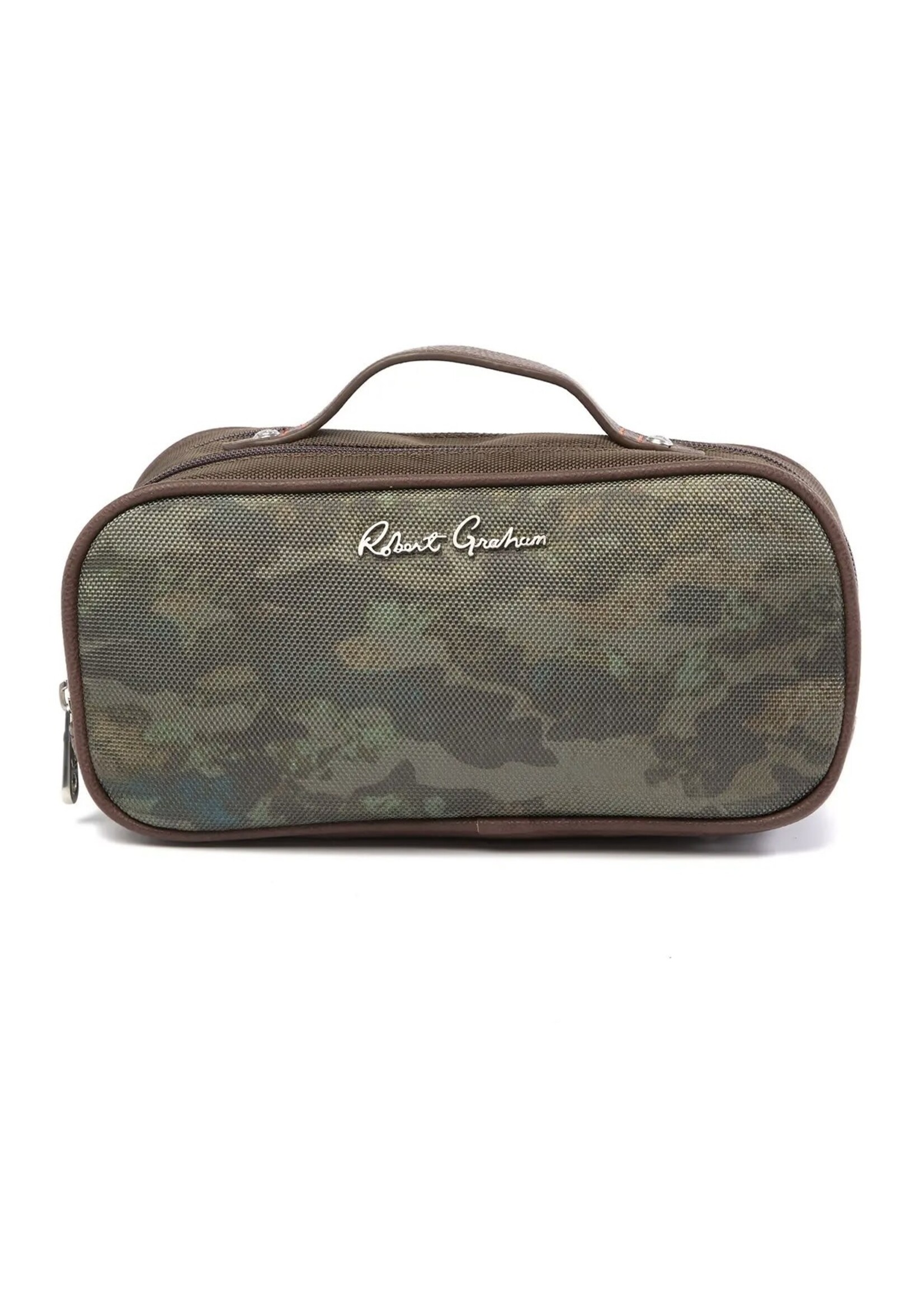 Robert Graham Mens Camo Toiletry Bag