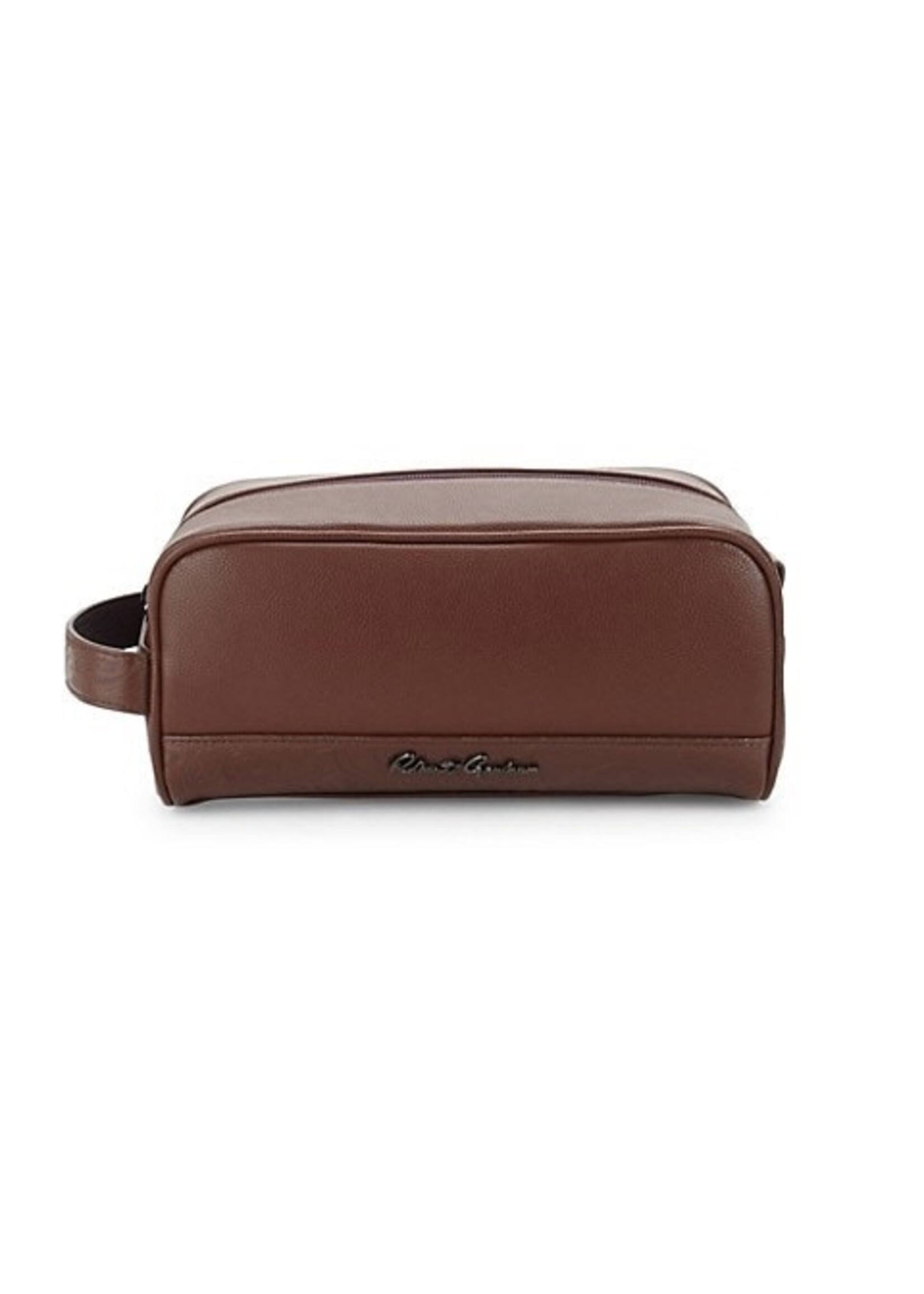 Robert Graham Mens Brown Toiletry Bag