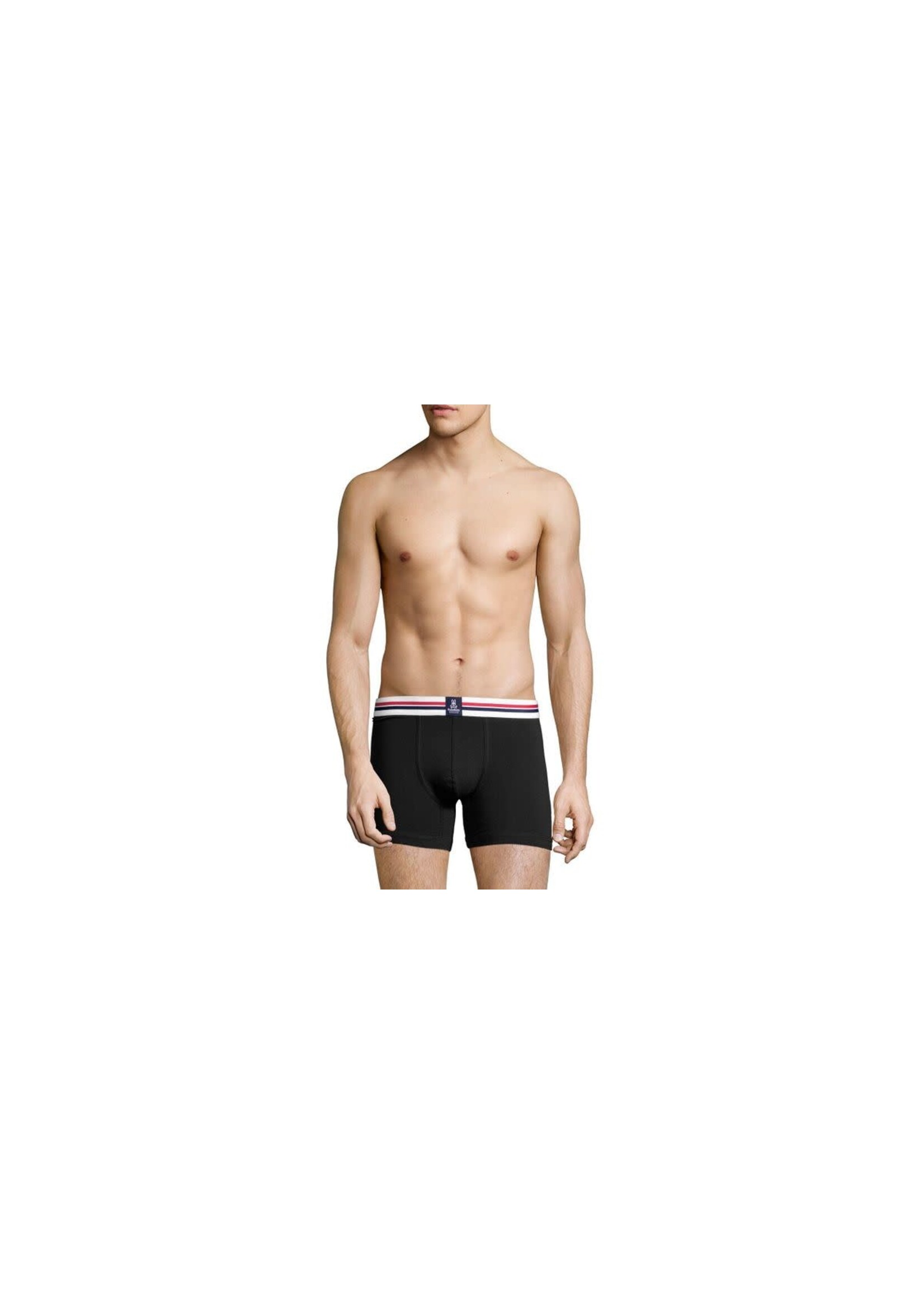 Psycho Bunny Psycho Bunny Mens Black Boxer Brief - Medium