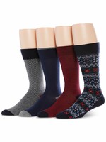 Mens Dress Socks (4PK)