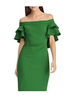 Green Off The Shoulder Dress, 2