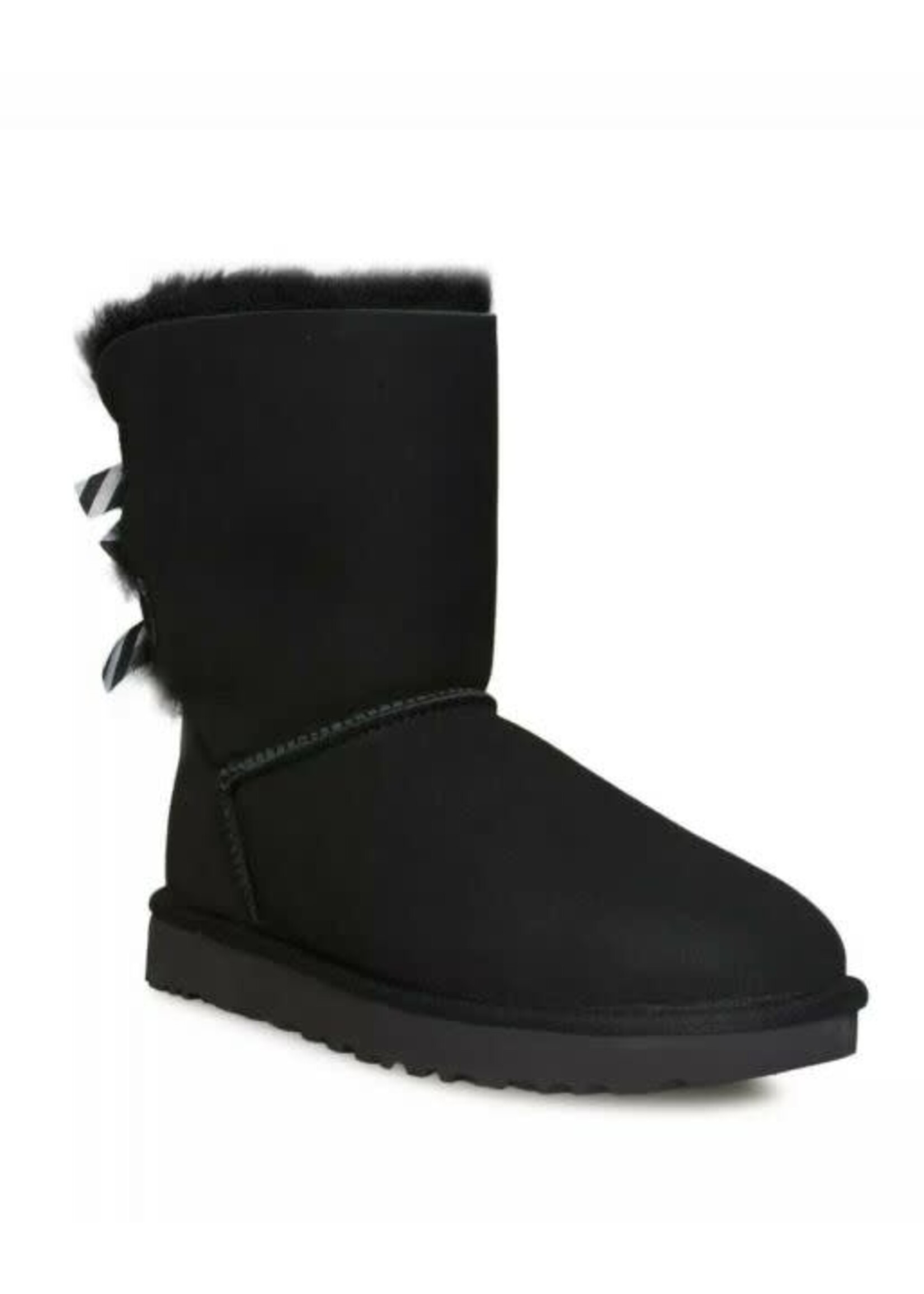 UGG UGG Black Bailey Bow Boots, 5