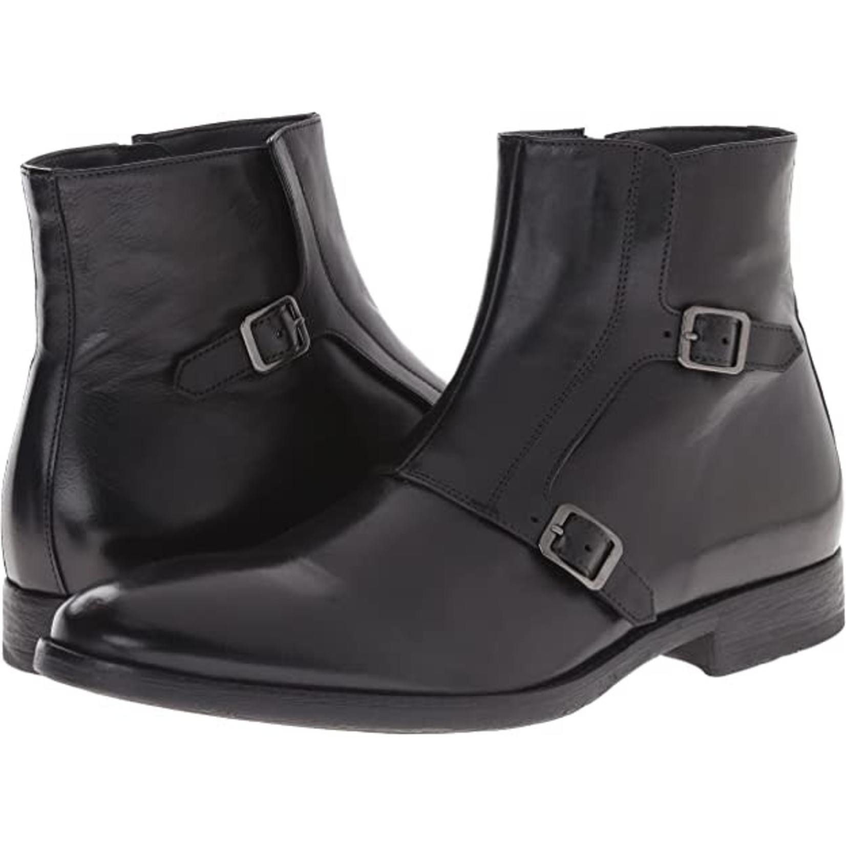 To Boot New York To Boot New York Double-Monk Leather Ankle Boots, 11.5M