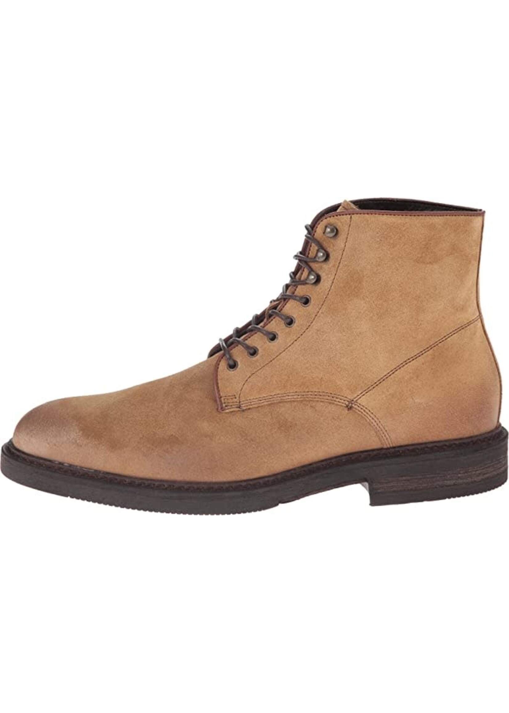 a.Testoni Tan Suede Lace-up Boots, 9M