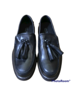John Vartos Tassel Leather Loafers, 7