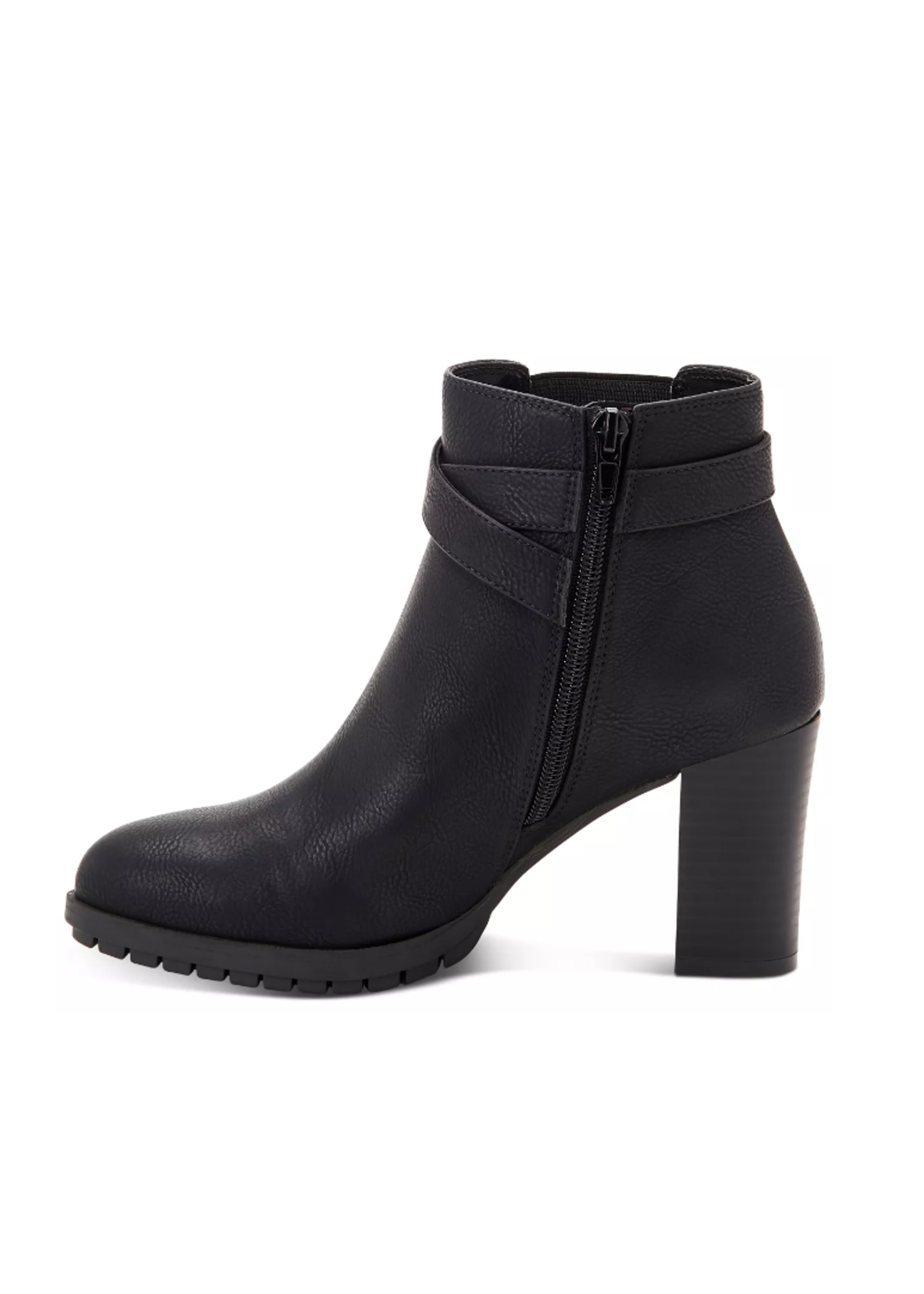 style&co Style & Co Women's Black Buckle Boots