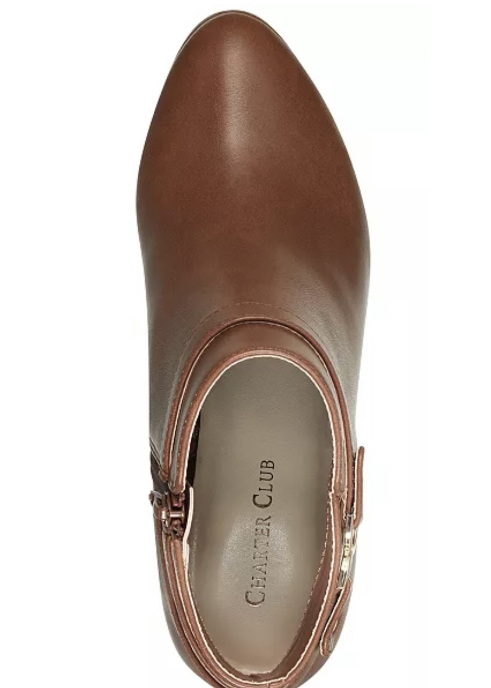 Charter Club Charter Club Women's Cognac Dress Booties