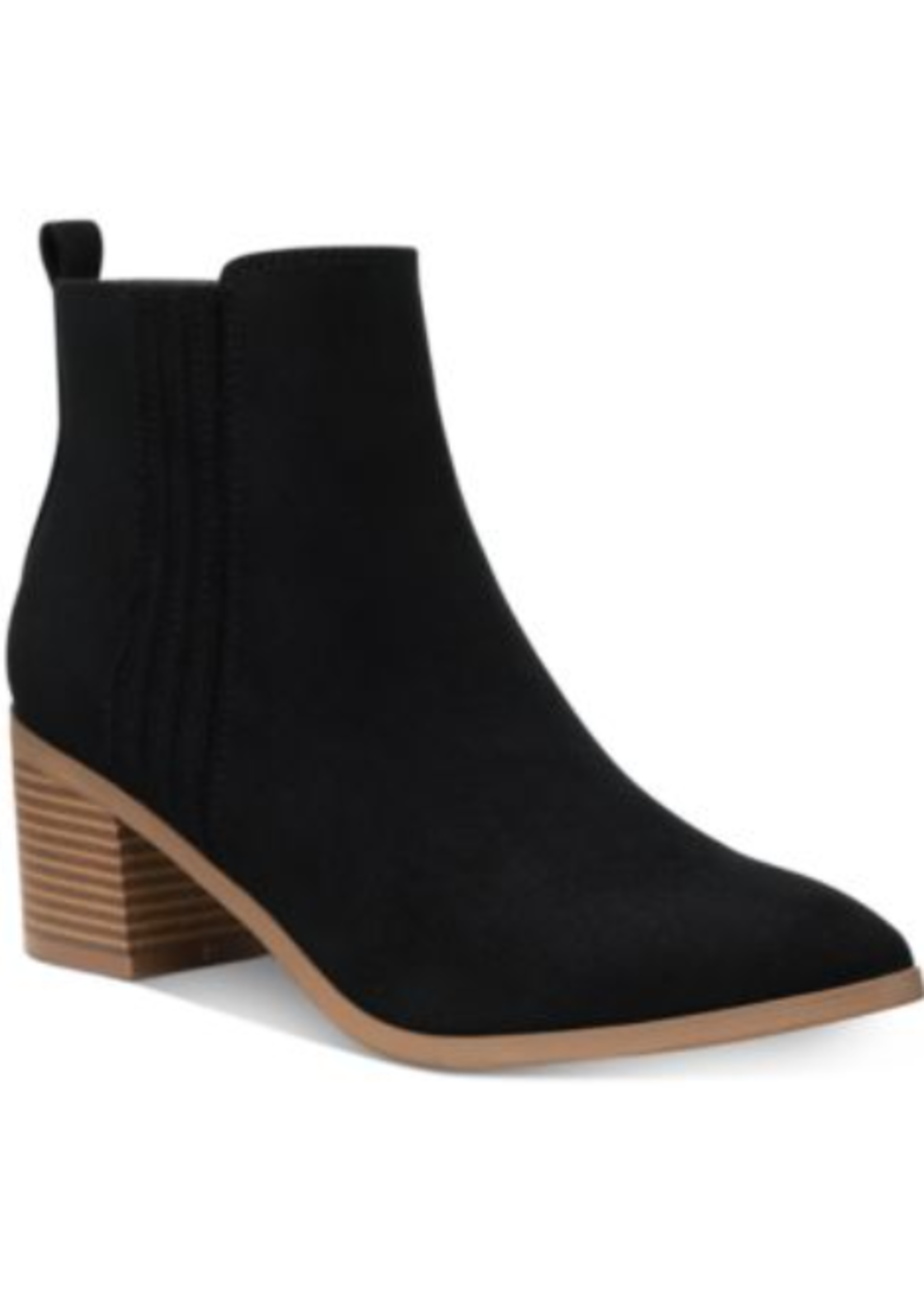 sun stone SUN + Stone Black Women's Booties, 8.5