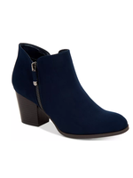 style&co Style & Co Navy Ankle Booties