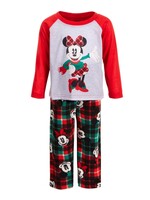 Disney Disney Minnie Mouse 2 Pc Flannel Pajama Set, 2T