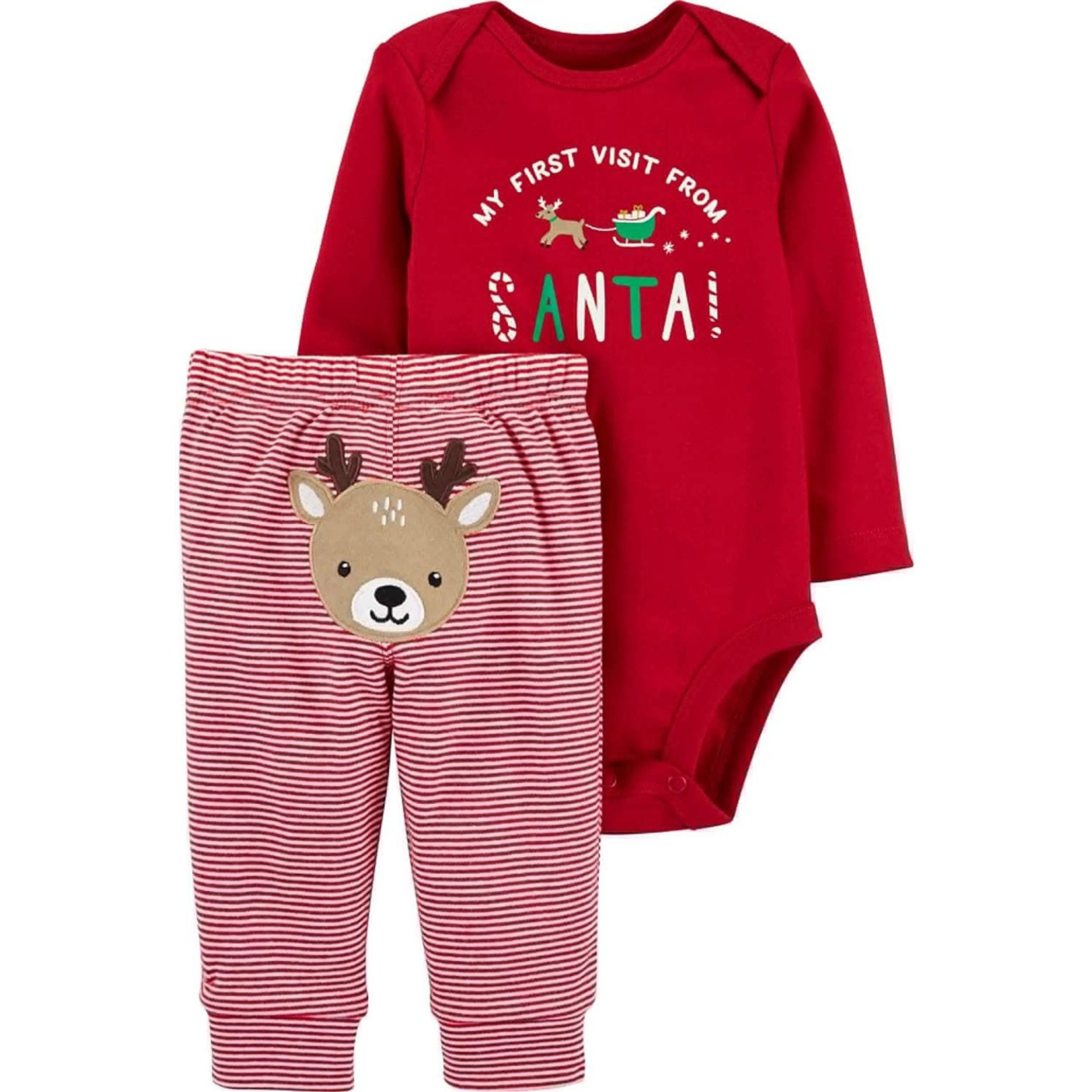 Carter’s Carter's My First Visit from Santa Top, 3m