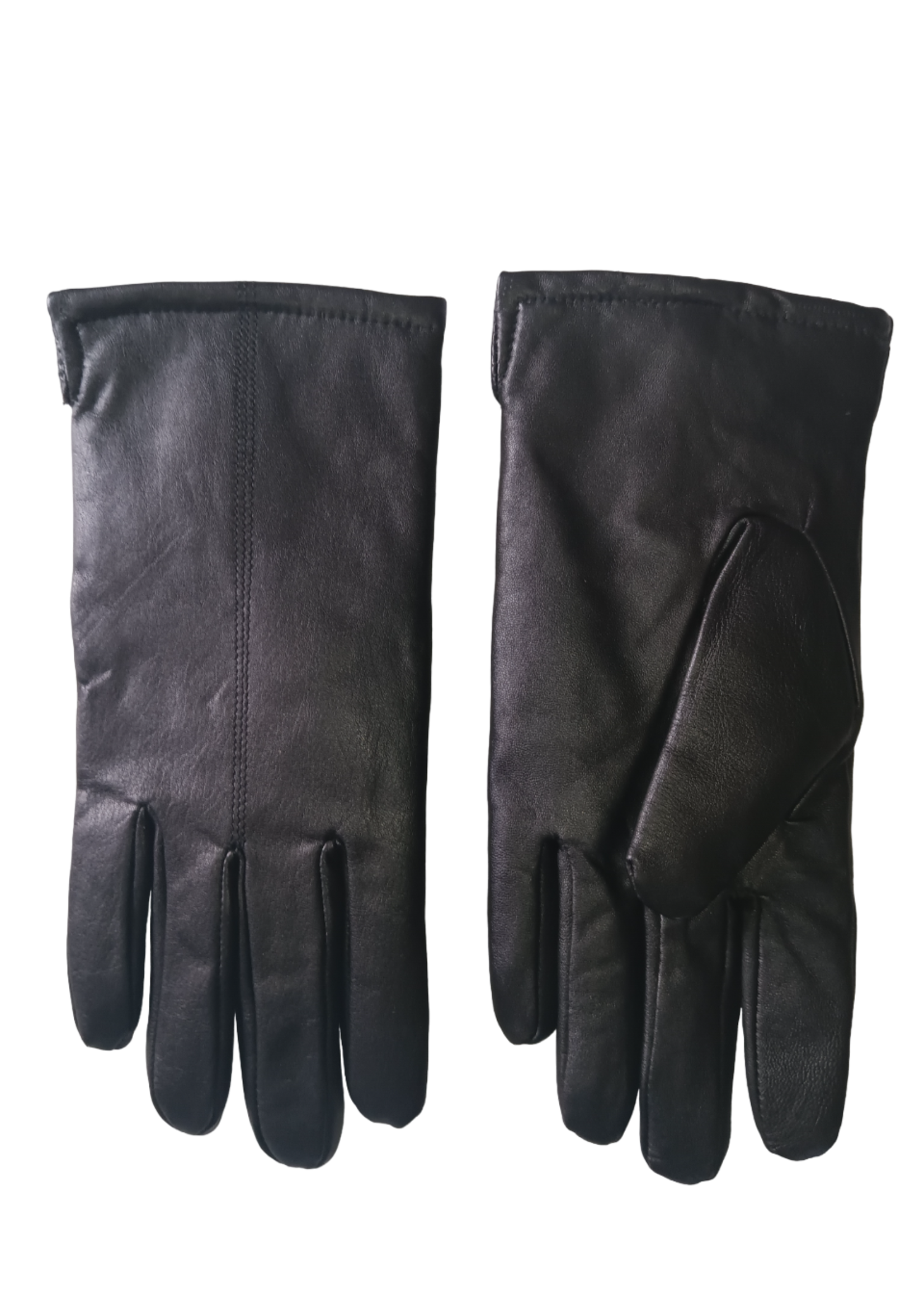 Bloomingdales Bloomingdale's Men's Black Leather Gloves