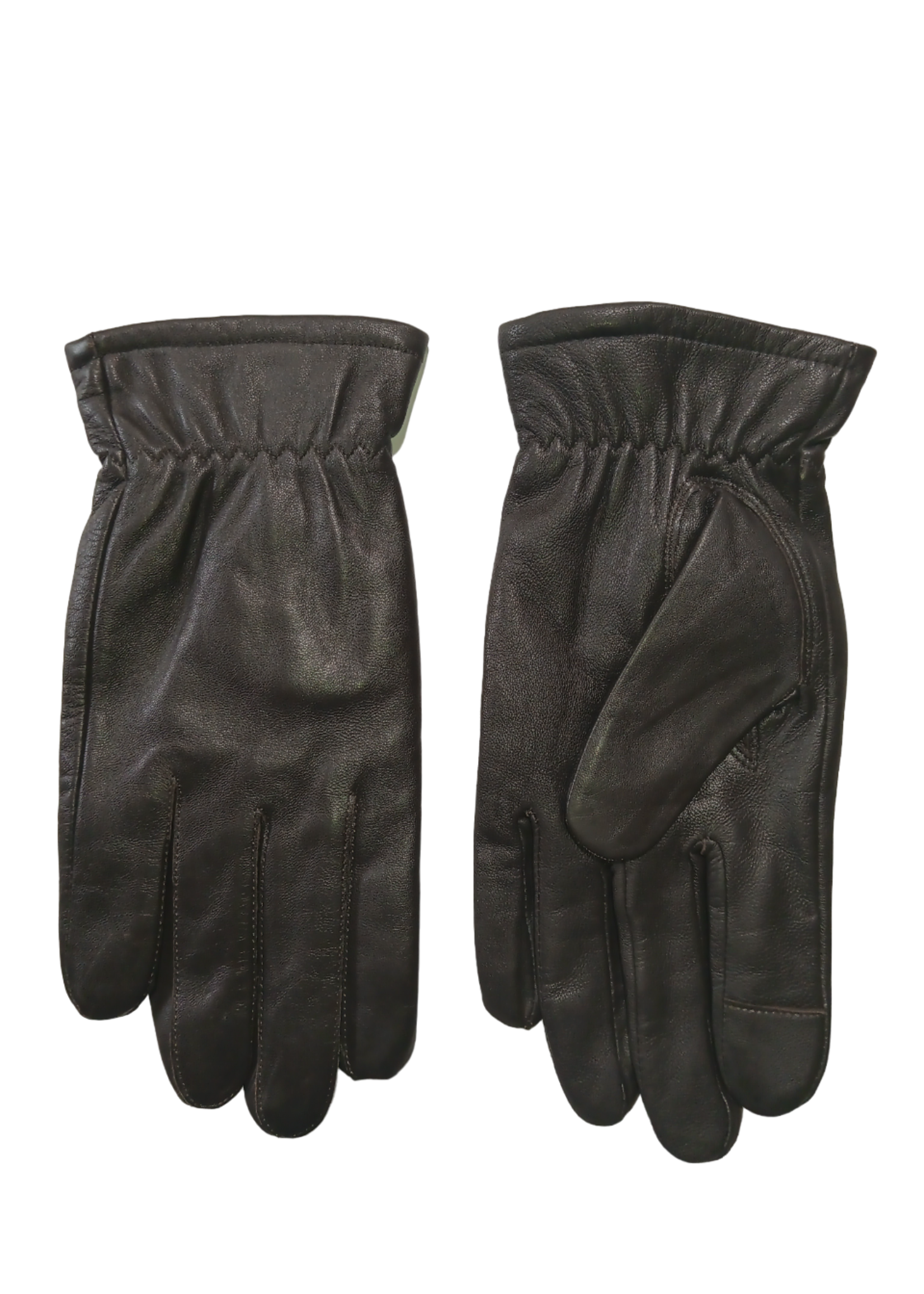 Bloomingdales Bloomingdale's Men's Brown Leather Gloves, M