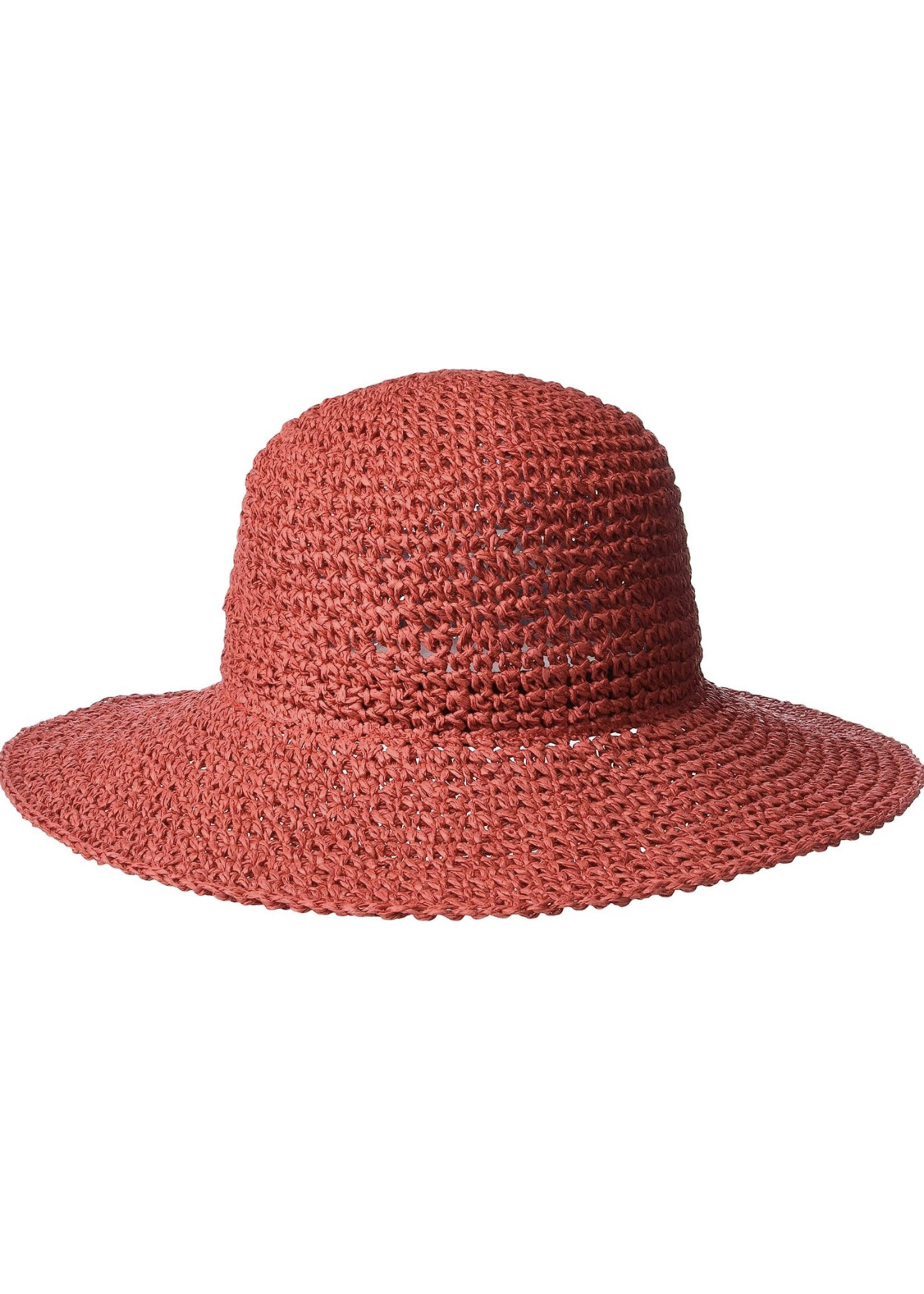 echo Echo Design Crochet Resort Red Bucket hat, OS