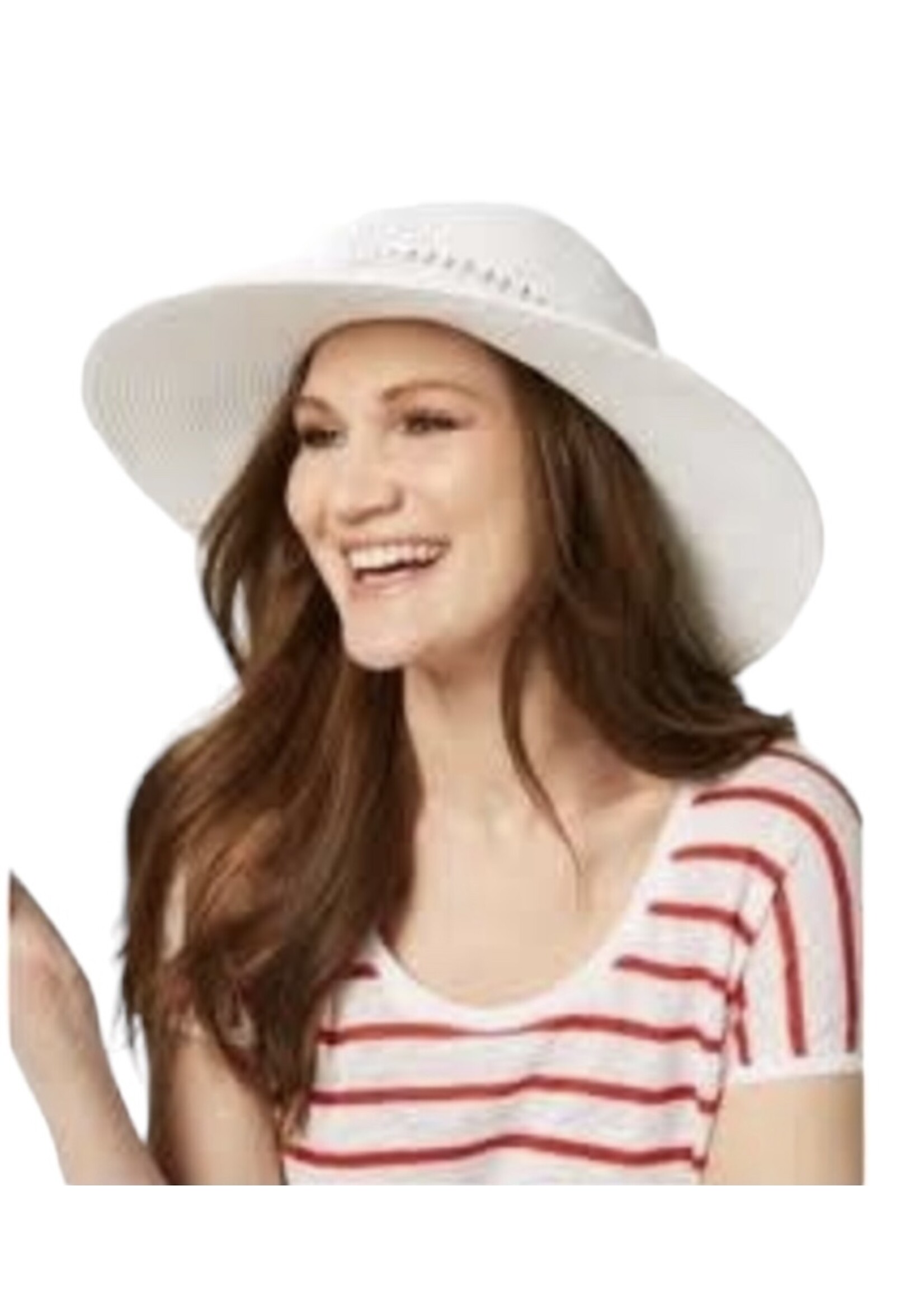 Nine West Nine West Floppy Packable Hat, OS