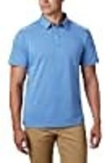 Columbia Men's Polo Shirt - Light Blue