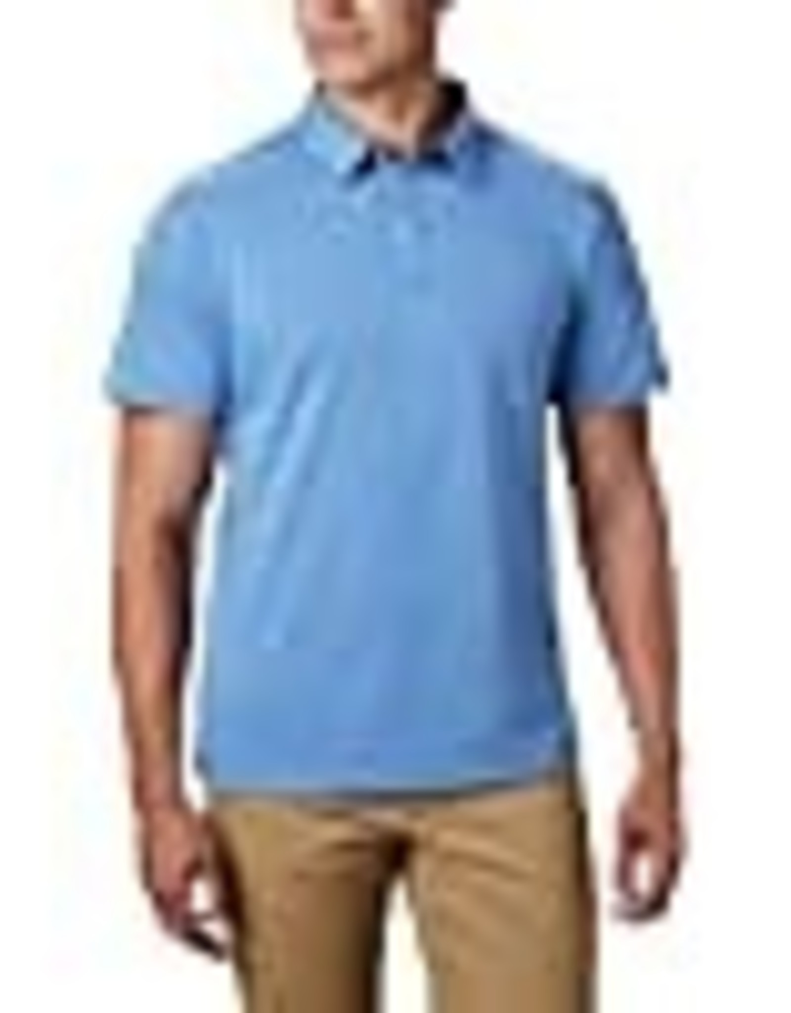 Columbia Men's Polo Shirt - Light Blue