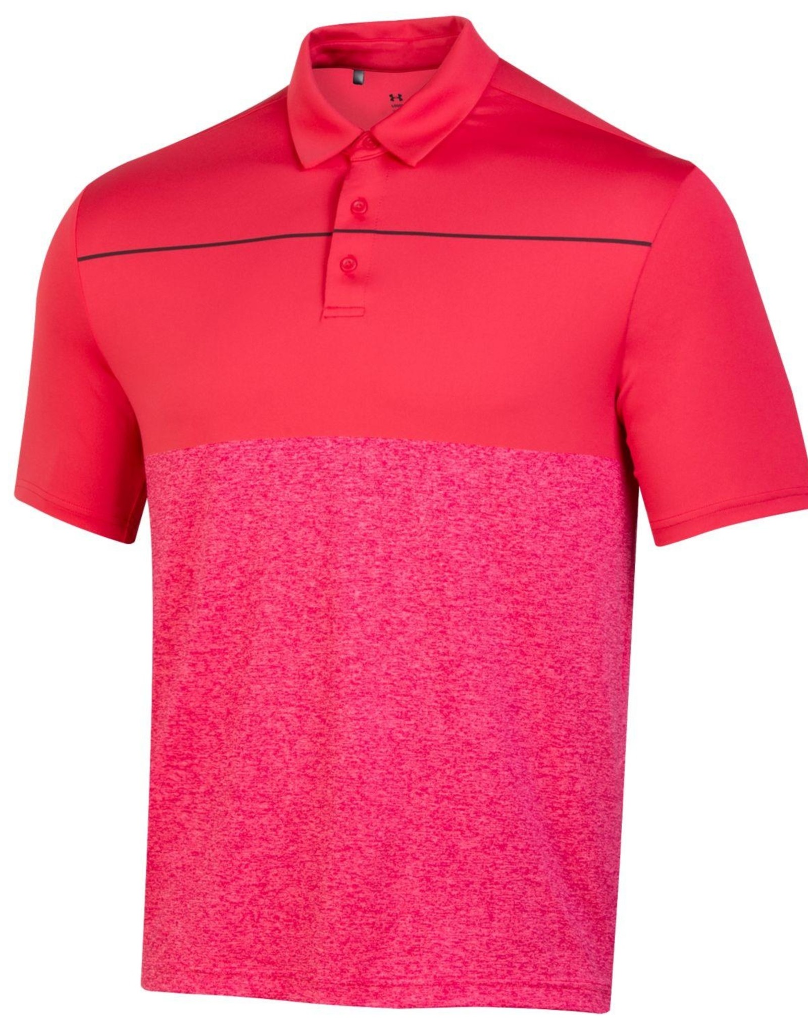 Under Armour Men's Quick Dry Polo - Knock Out Red Heather XL