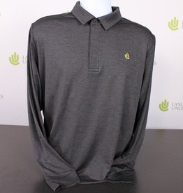Under Armour Men's Long Sleeve Polo - Black Heather