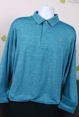 Under Armour Men's Long Sleeve Polo - Sky Blue Heather