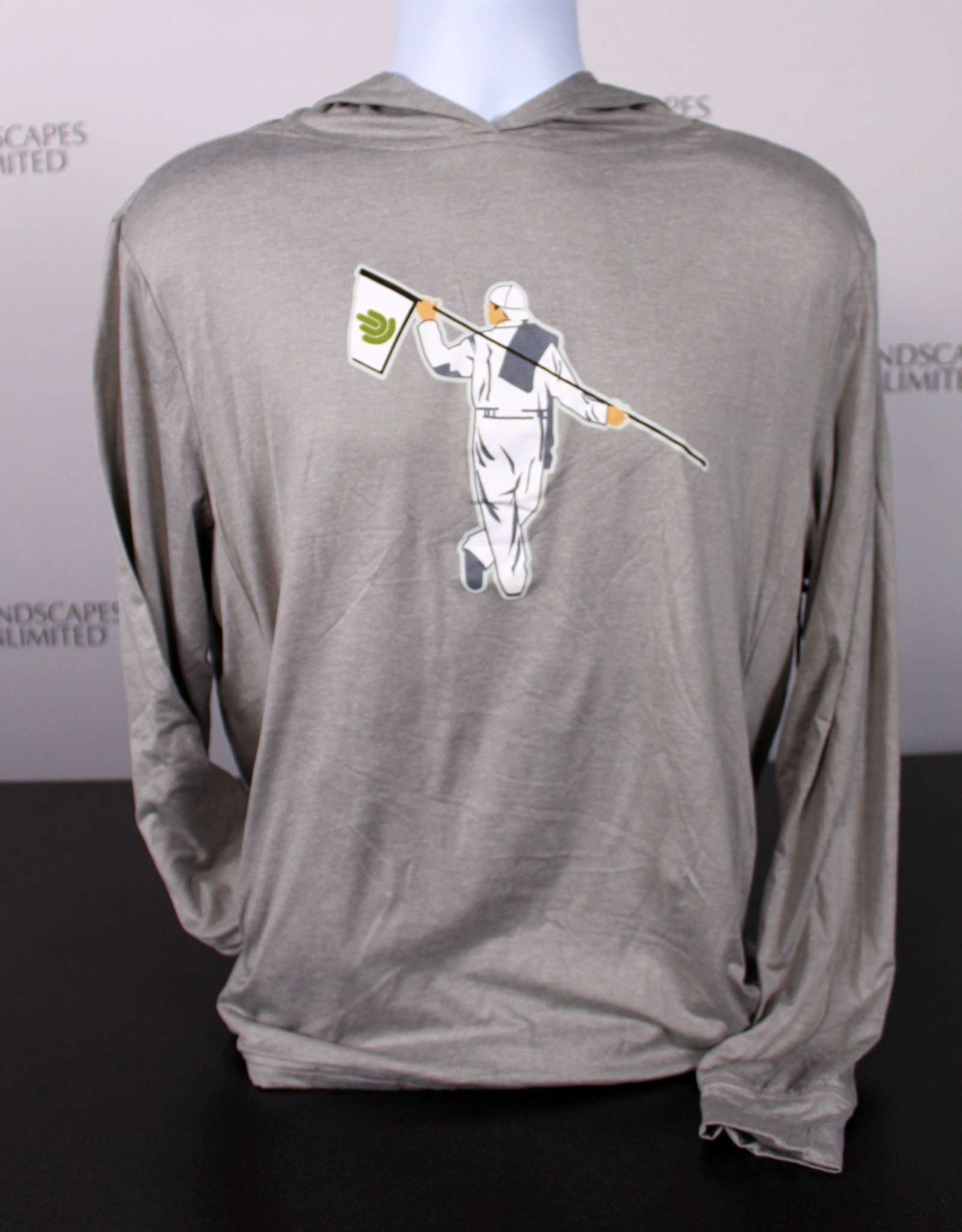 AndersonOrd Men's Long Sleeve Hoodie - Grey Heather