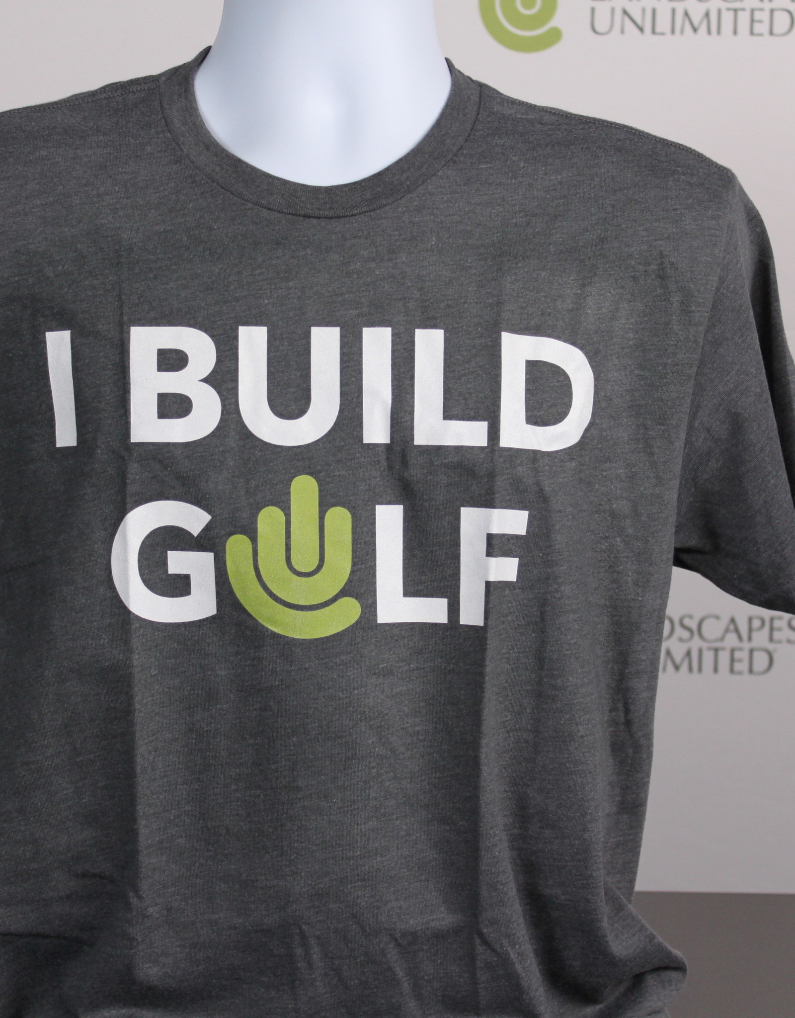 Range Golf Unisex I Build Golf Tee - Vintage Heavy Metal