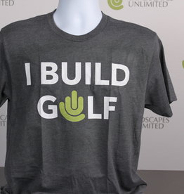 Range Golf Unisex I Build Golf Tee - Vintage Heavy Metal