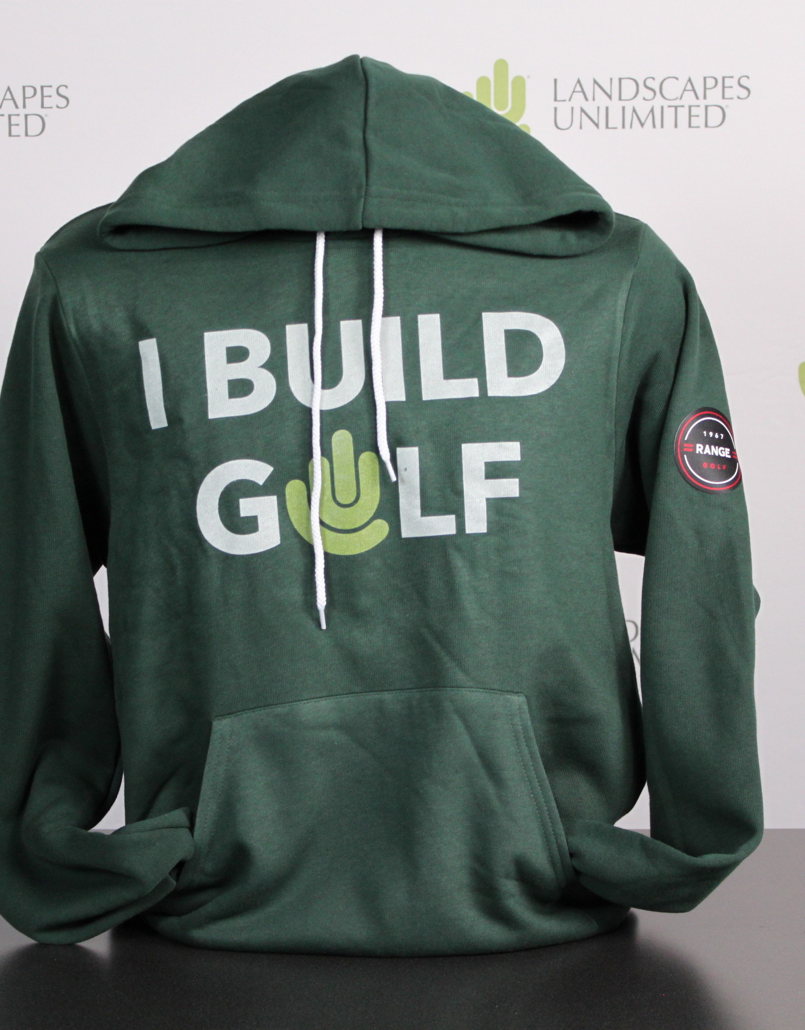 Range Golf I Build Golf Hoodie - Forest Green