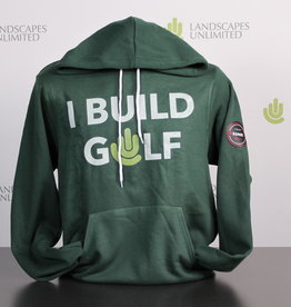 Range Golf I Build Golf Hoodie - Forest Green